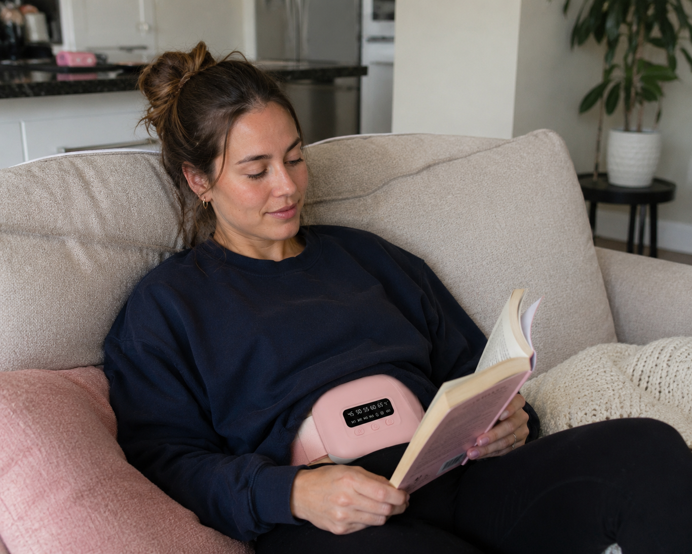 BloomEase™ Wireless Heat + Massage Belt